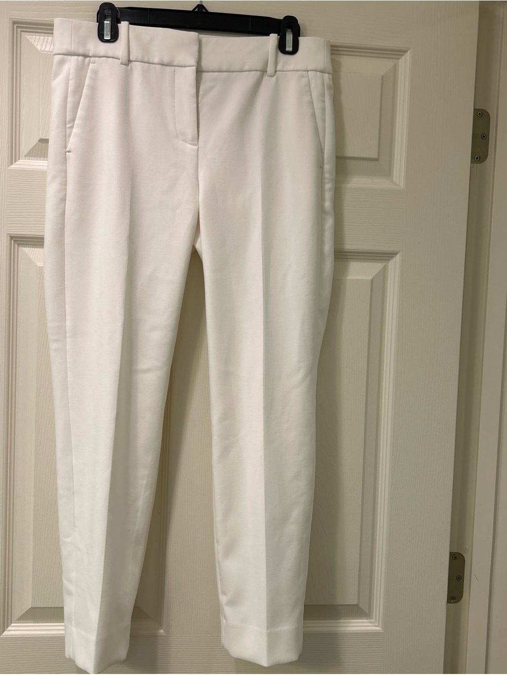 J. Crew Cameron Pant.  White Tailored Slim Dress Pants